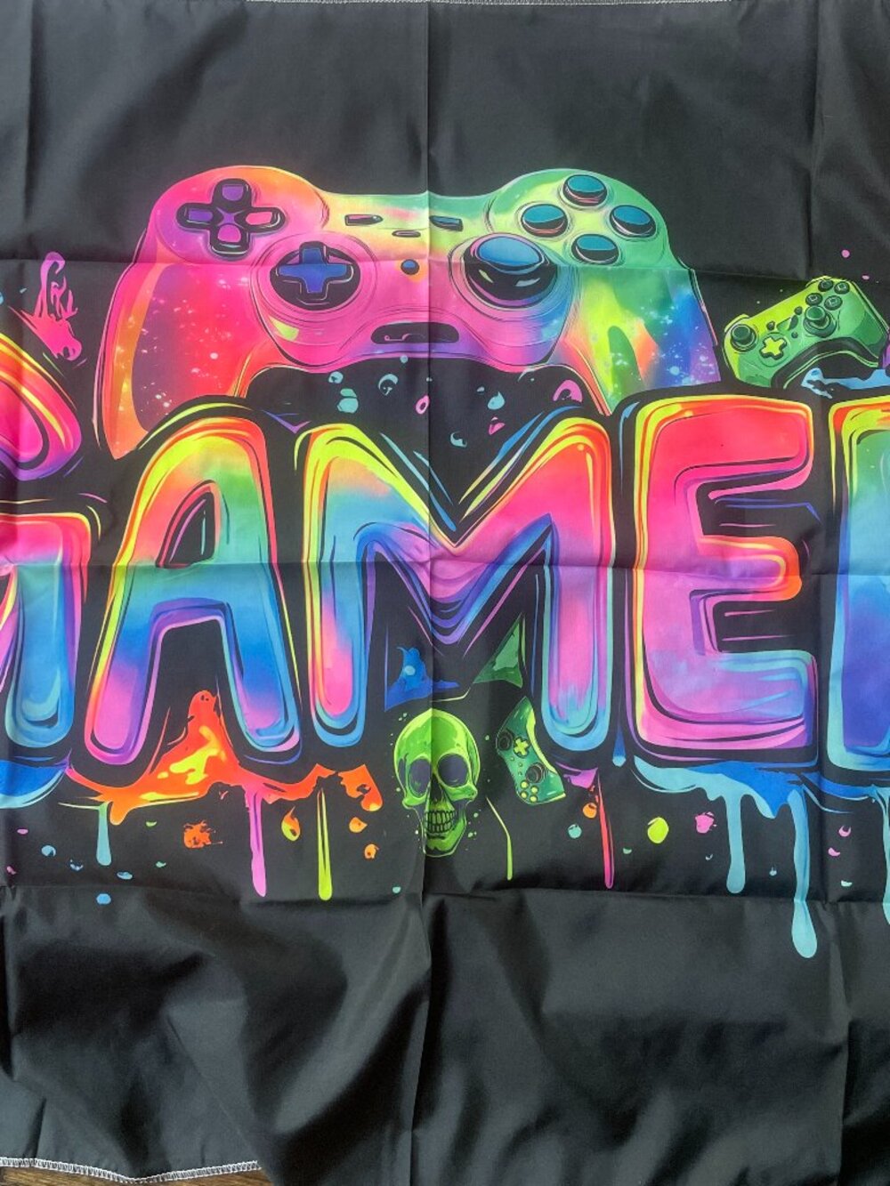 Colorful Gamer Gaming Flag / Wall Tapestry